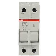 Base portafusible e91n/32 32a 1p+n
