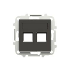 Tapa 2 conector con persiana ns