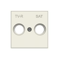 Tapa toma tv-r/sat bl