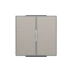Tecla doble interruptor-conmutador ai