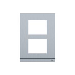 Placa de calle, 2 módulos, tamaño 1/2,al