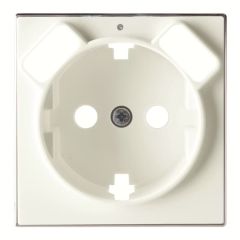 Tapa be schuko + doble cargador usb bl