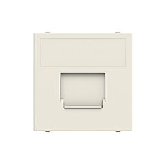 Tapa plana 1 soporte con persiana bl