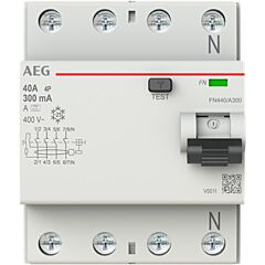 Int. dif. fn 4p 40a 300ma a
