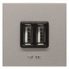 Toma cargador usb 2m 2x750ma/5v pl