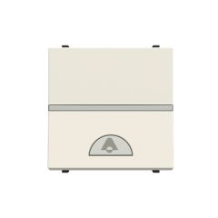 Pulsador simbolo de timbre bl