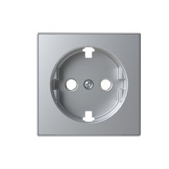 Tapa base enchufe schuko plano pl