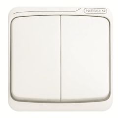 Tecla doble interruptor-conmut