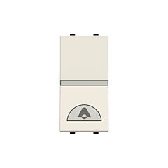 Pulsador simbolo de timbre bl