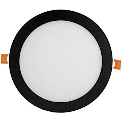Downlight led slim negro 18w con selector cct