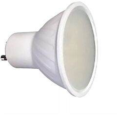 Gu10 led smd termoplástico 5w 3000k