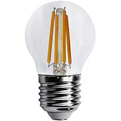 Esférica de filamento led e27 clara 3000k