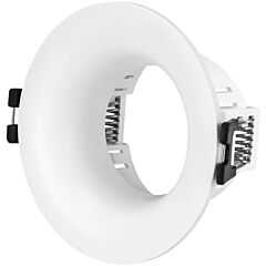 Aro dicroico pc confort visual blanco con portalámparas