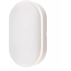 Aplique de exterior con ip54 serie oval de lighted blanco 4000k 6w