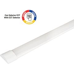 Regleta led de 150cm y 48w con selector de cct