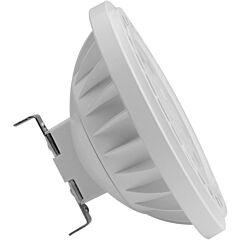 Bombilla led qr111 g53 de 15w y 36º  en luz cálida