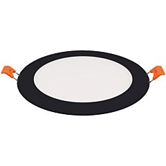 Downlight led slim negro 12w con selector cct
