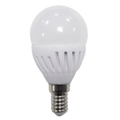 Lámpara esférica led 9w e14 40k