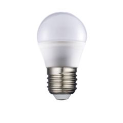 Lámpara esférica led 7w e27 40k 600lm