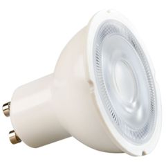Lámpara gu10 led b 7w 60° 40k smd termoplástico