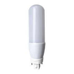 Lámpara pl-c con casquillo g24d de 10w en luz neutra 4000k