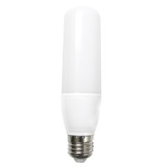 Lámpara tubular led 12w en luz fría 5000k con casquillo e27