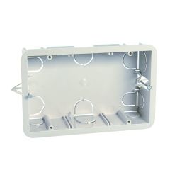 Caja empotrar de 3 módulos vacía