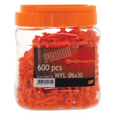 Juego taco nyl-ii 6x30 collar (bidón 600u)