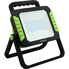 Proyector de trabajo 30w 6500k 2 enchufes (220-240v hasta 1000w) - 2m cable 3x1,5mm