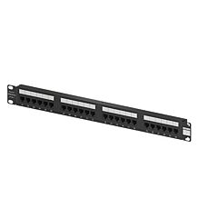 Patch panel openetics1u 24 puertos cat. 6 utp, modelo gigalan 350