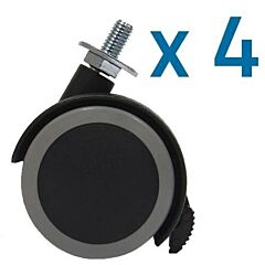 Set 4 ruedas para unirack