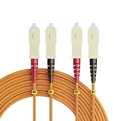 Latiguillo bifibra openetics multimodo om2, sc-sc 50/125 µm pulido pc, de 2 m