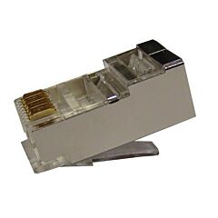 Conector rj45 openetics cat. 6 ftp macho para cable flexible