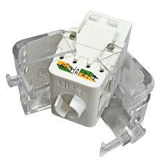 Conector rj45 openetics cat.6 utp hembra tool-less