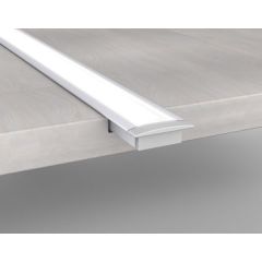 Perfil de aluminio tsl-e8 de montaje empotrable