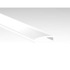 Difusor de policarbonato blanco compatible con los perfiles tsl-s13, tsl-e13.