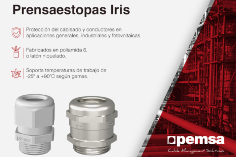 Descubre la gama de prensaestopas para industria y aplicaciones generales de Pemsa