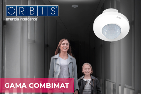 Combimat la nueva gama de detectores de movimiento de Orbis