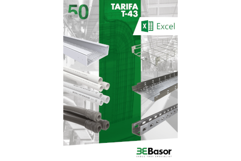 Nueva tarifa T-43 de Basor