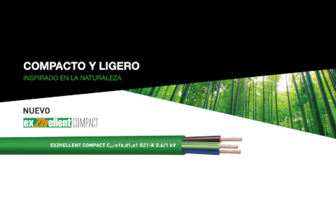 Nuevo exZHellent Compact de General Cable. Compacto y ligero
