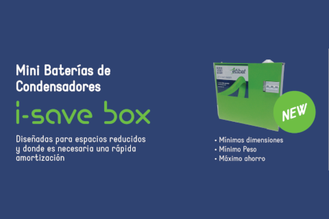 Nueva gama de mini baterías de condensadores de Efibat