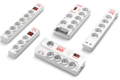 SPS SAFE de Salicru la gama diseñada para la protección de la electrónica de la oficina y del hogar