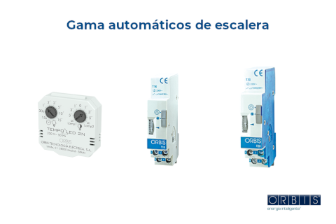 Descubre la gama de automáticos de escalera de Orbis