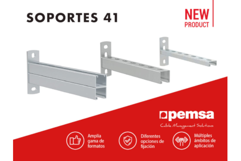 Nueva gama de soporte 41 de Pemsa