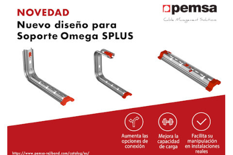Pemsa presenta el nuevo diseño para el Sistema de Soportes Omega Splus