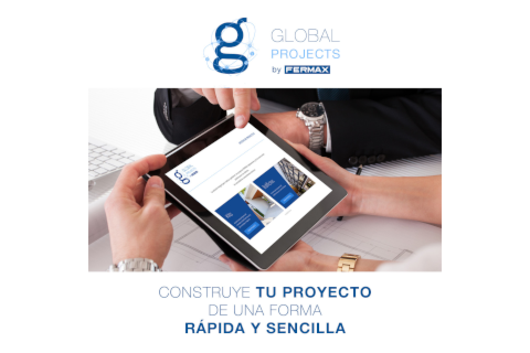 Global Projects la herramienta online de Fermax que te permite obtener listados de materiales y diseñar proyectos residenciales