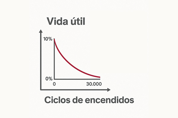 Vida útil y ciclos deencendidos de las luminarias LED ... Los grandes olvidados