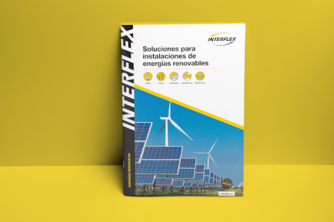 Interflex lanza un nuevo catálogo de soluciones para cables eléctricos en instalaciones de energías renovables