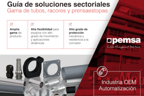 Descubre la gama de tubos de Pemsa para la industria OEM y automatización