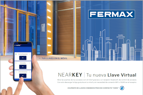 Descubre Nearkey la llave virtual de Fermax